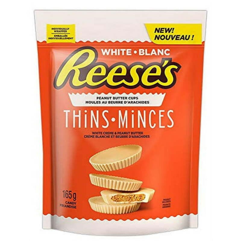 Reese's Thins Peanut Butter and White Creme Cups 165g