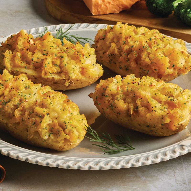 Broccoli and Cheese Stuffed Potatoes (568 g)