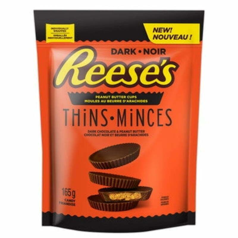 Reese's Thins Peanut Butter Cups Dark Chocolate 165 G