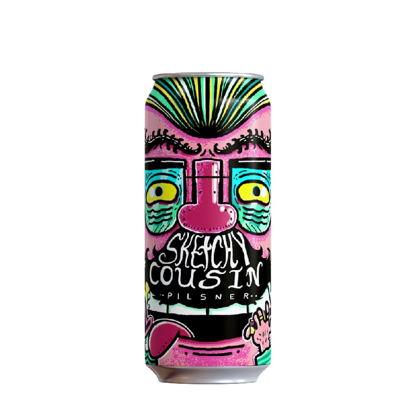Refined Fool Sketchy Cousin Pilsner (1 pack of 473ml Cans)