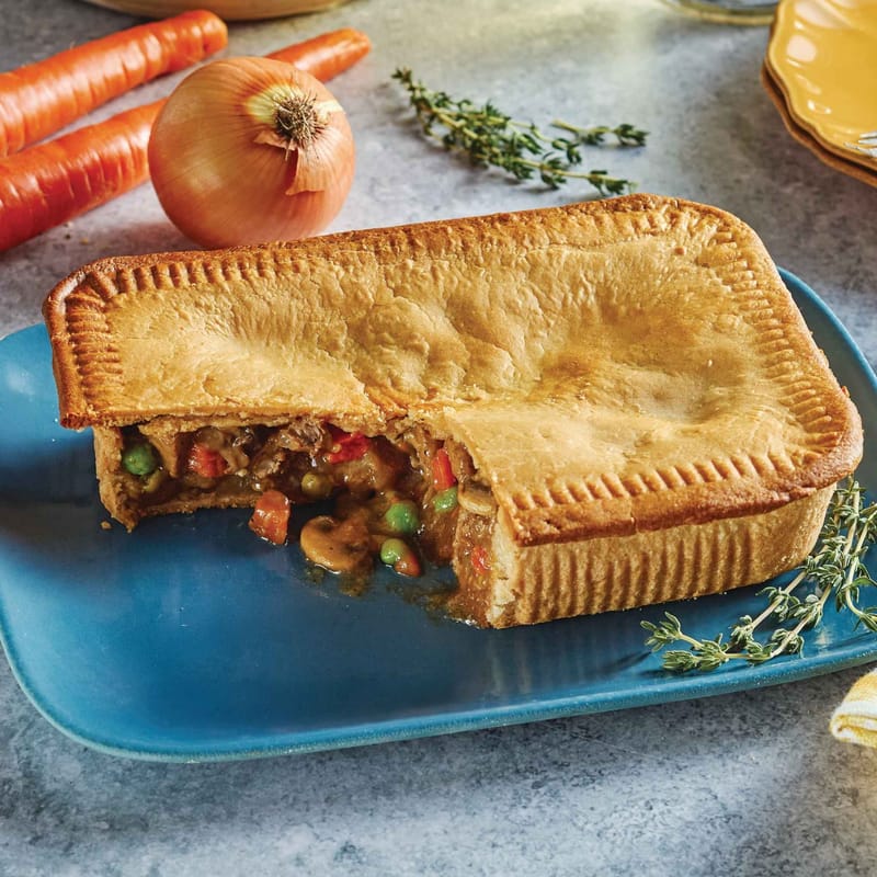 Deep Dish Beef & Vegetable Pie (800 g)
