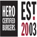 Hero Certified Burgers logo